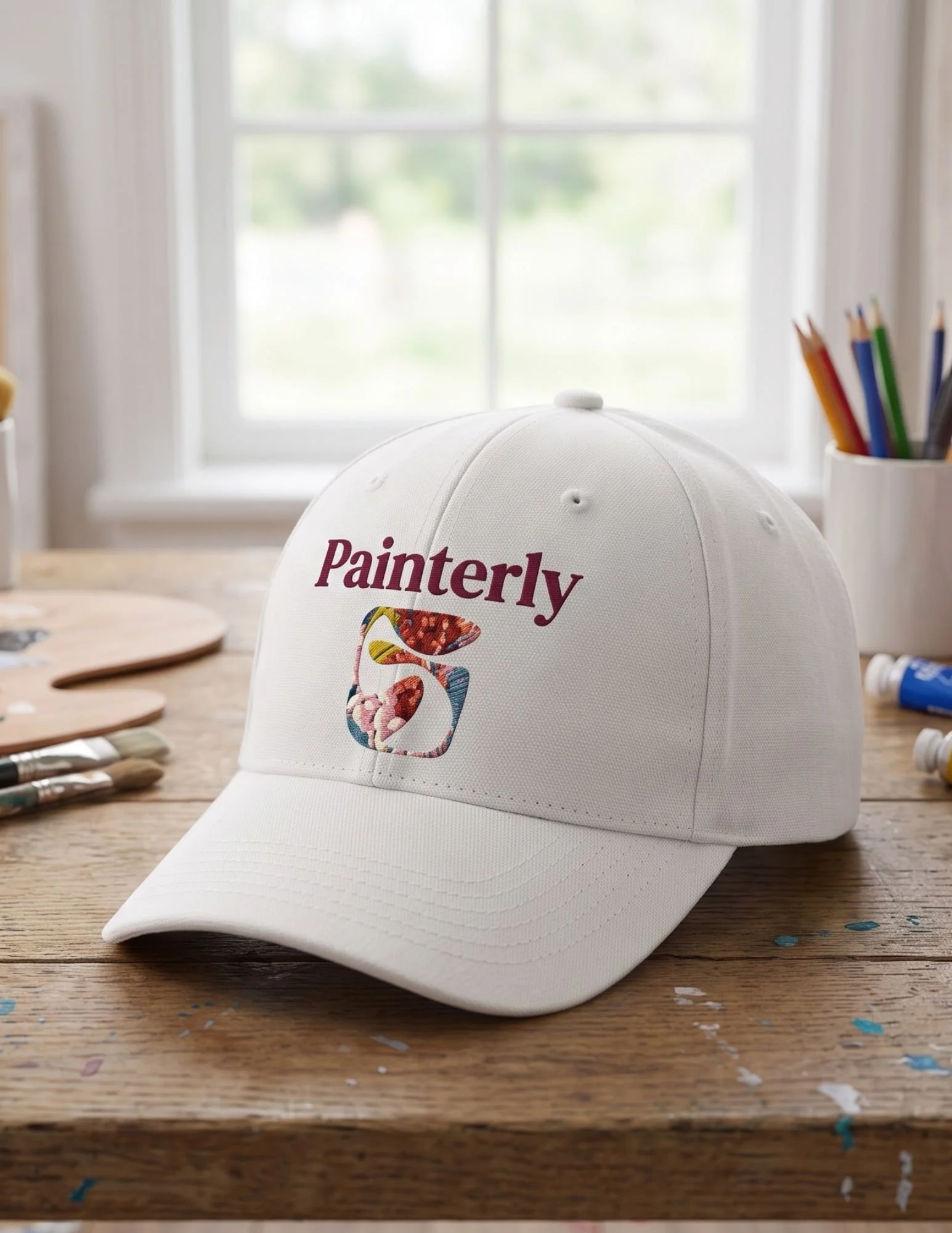 Painterly Logo Snapback