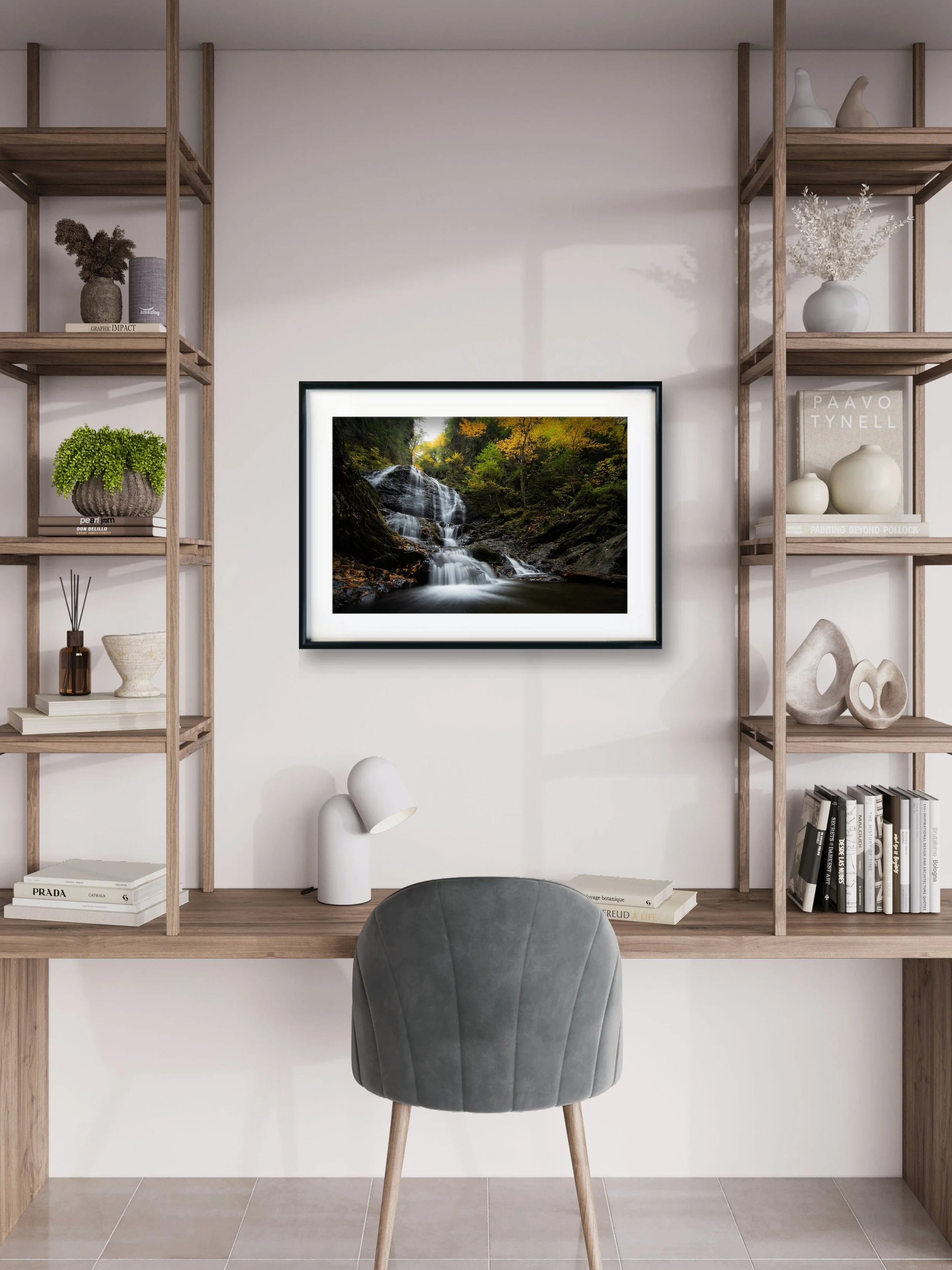 Moss Glen - Waterfall in Stowe, Vermont | Landscape Photography Print