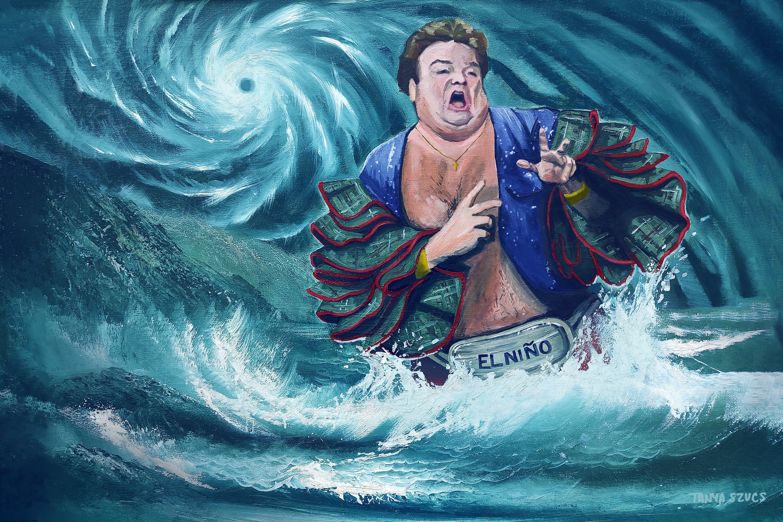 El Nino Print Error (Too blue)