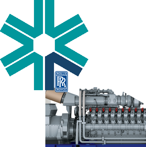Syngás gerado na usina de termoconversão da Hardrada Energy Tech, utilizado como fonte de energia limpa por meio de turbinas a gás da Rolls-Royce.