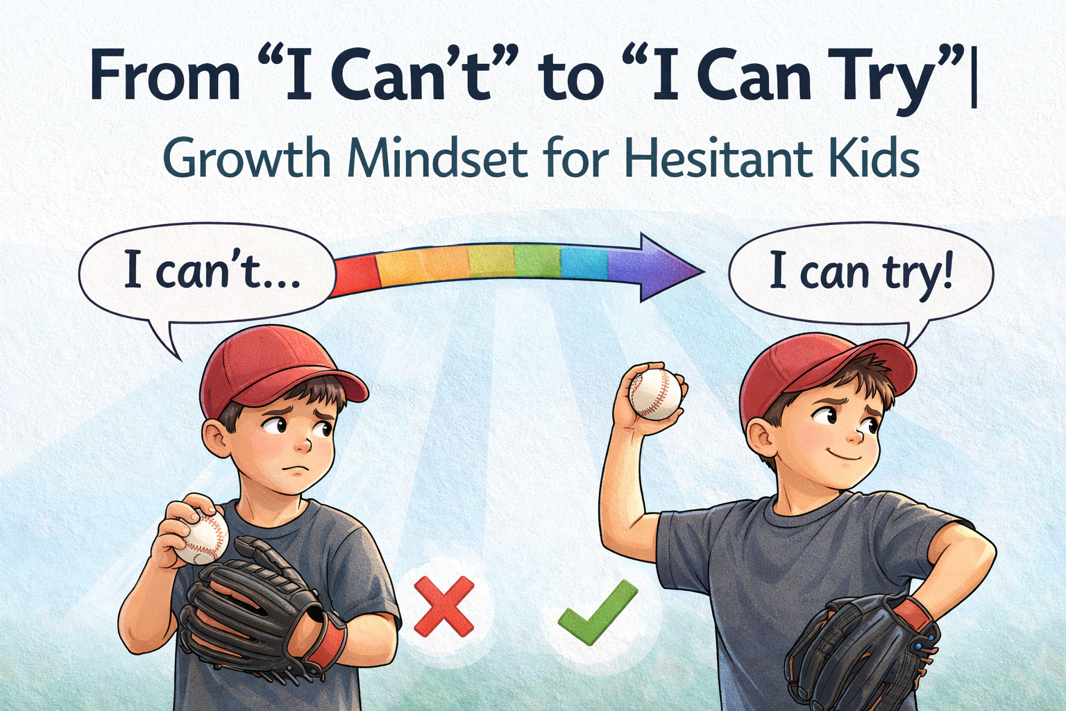 From “I Can’t” to “I Can Try”: Shifting Mindsets in Hesitant Children