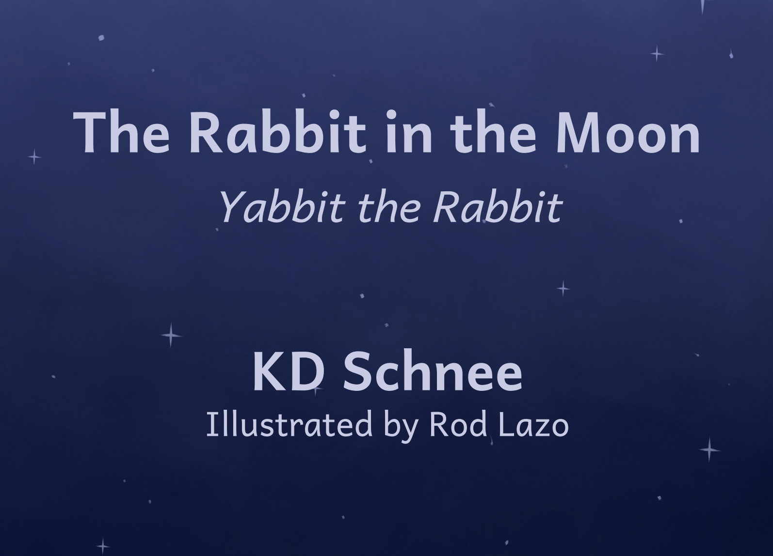 The Rabbit in the Moon shown with the Andika font, highlighting how clear typography can support early readers, children with dyslexia, and accessible storytime.