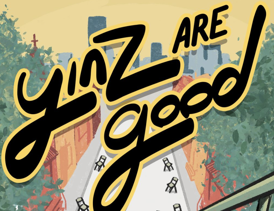 Yinz are good podcast logo