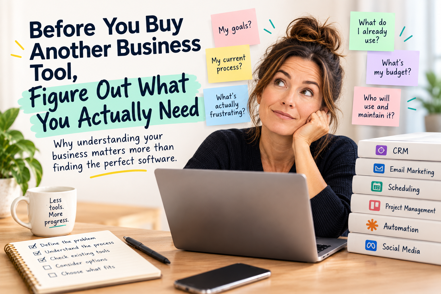 Before You Buy Another Business Tool, Figure Out What You Actually Need