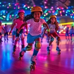 Kid's Silent Disco Skate Night