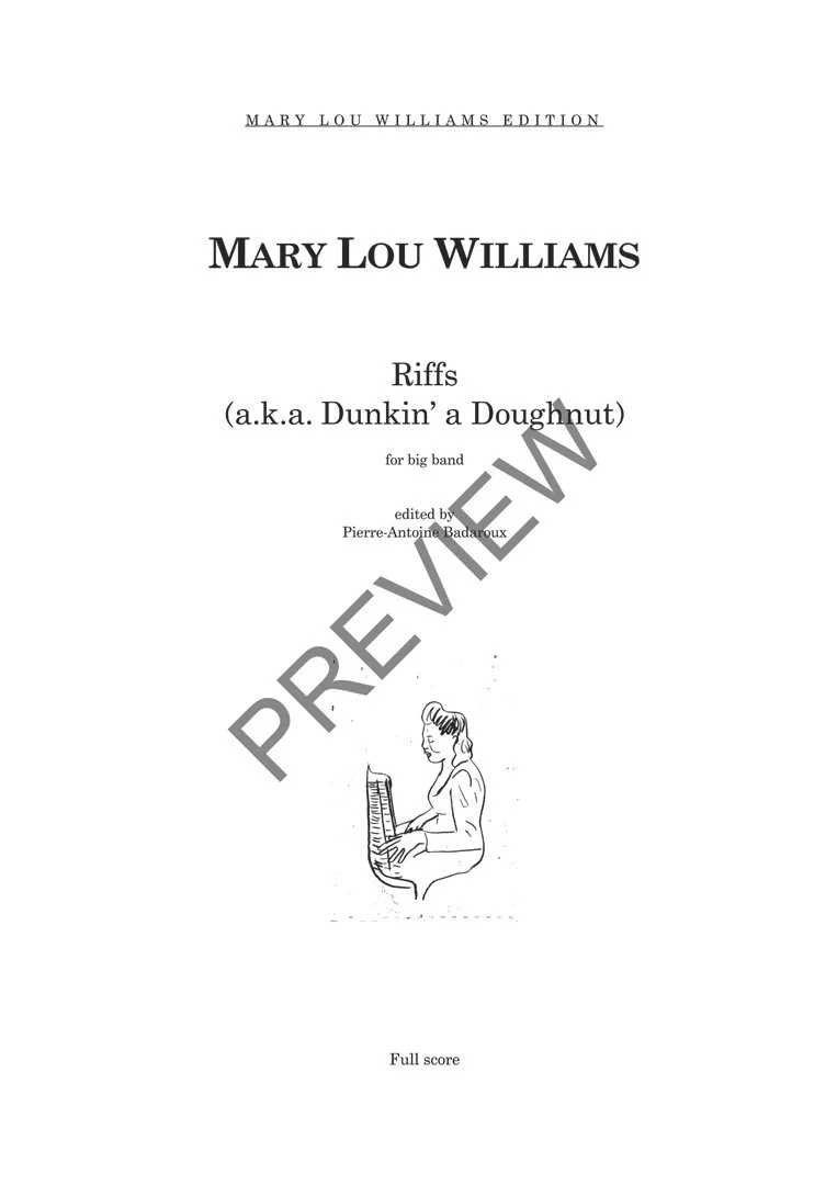 Riffs (a.k.a. Dunkin' a Doughnut)_MLWE_Full score 9x12_PREVIEW_Page_1.jpg