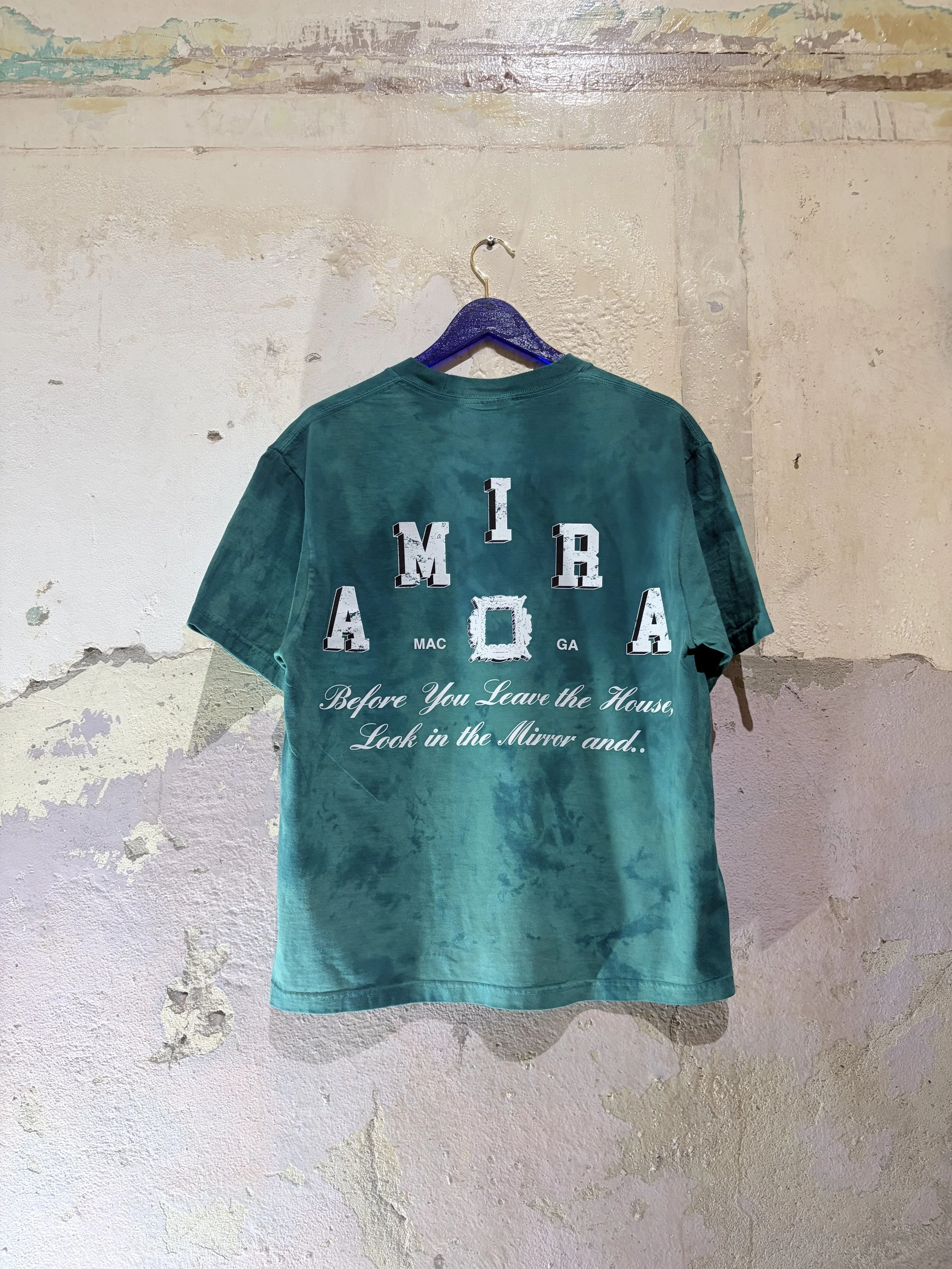 GLASS GREEN AMIRA SHIRT