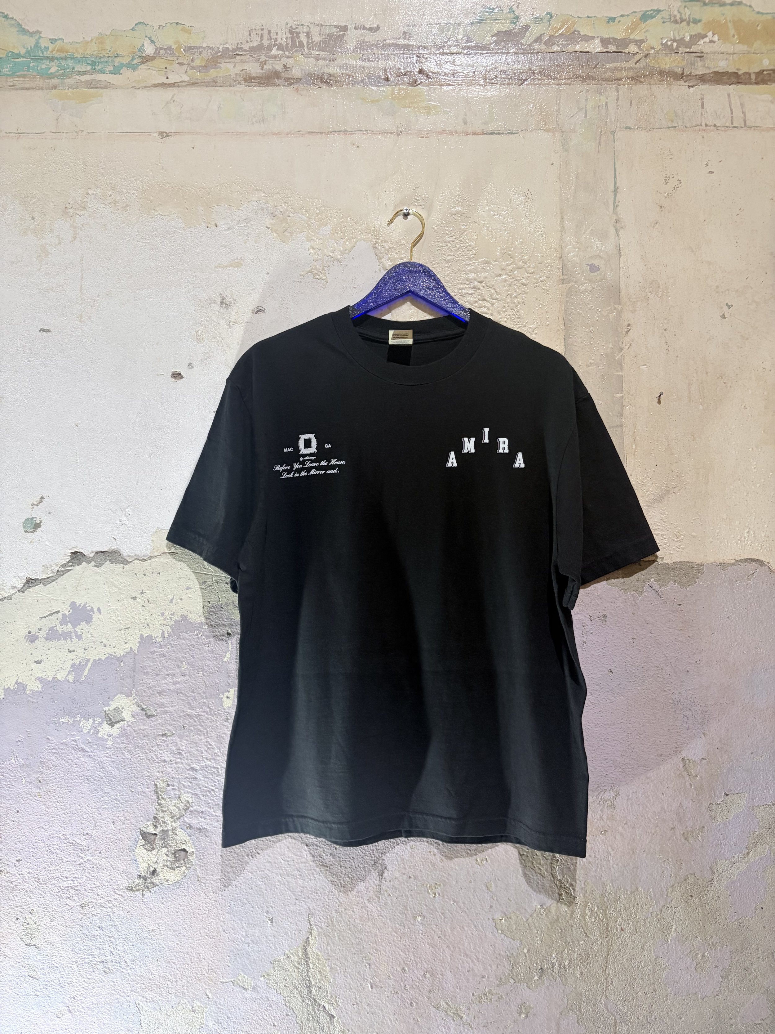 BLACK AMIRA SHIRT