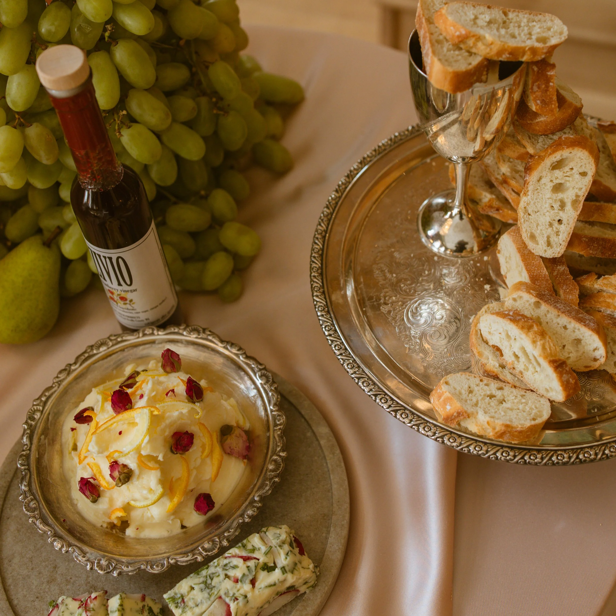 Butter food styling for Rocky Mountain Bride