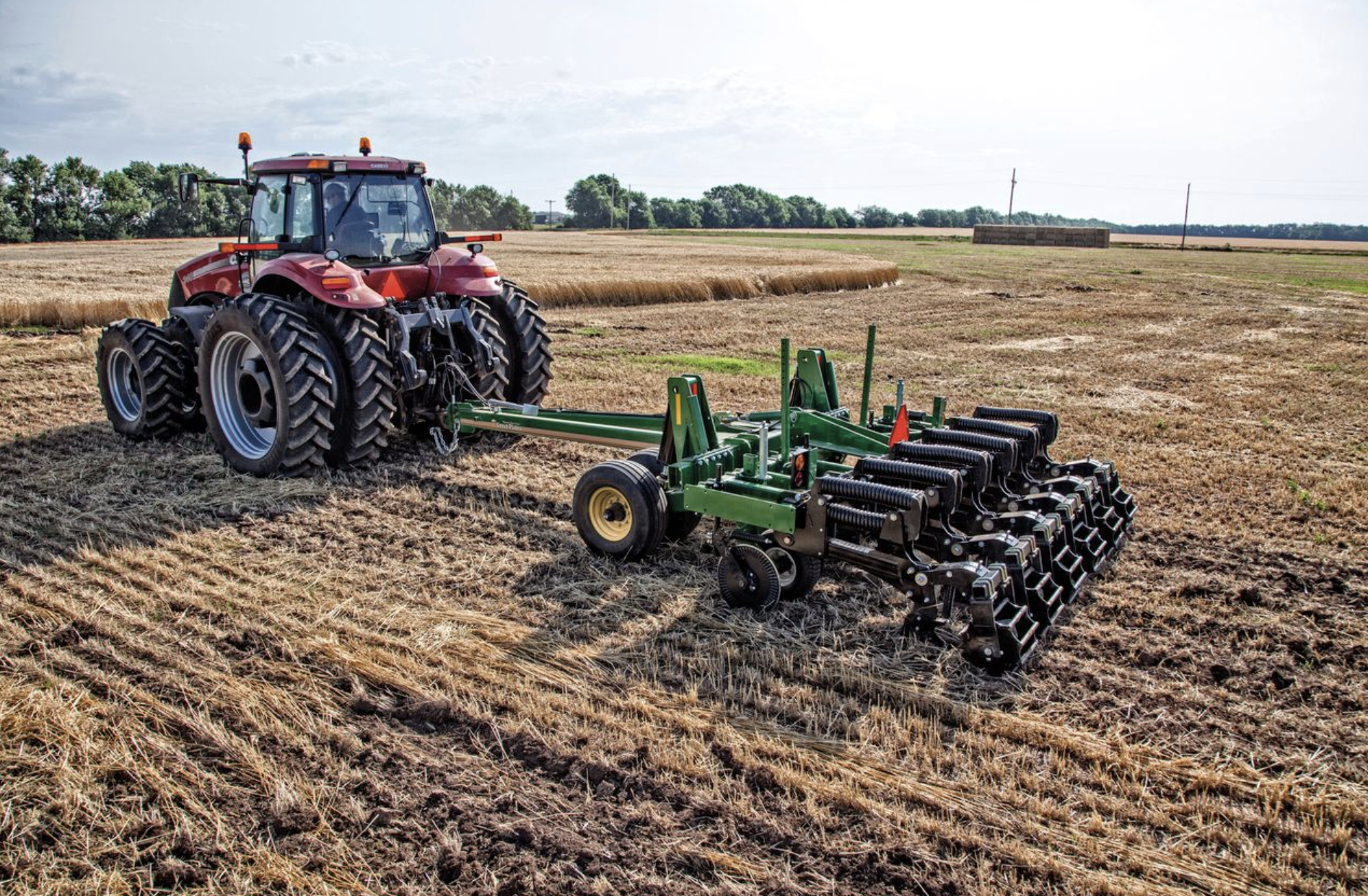 Breaking compaction at depth with the Great Plains In-line Sub-soiler