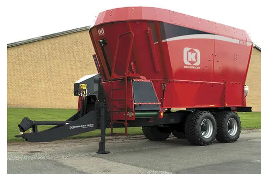 Mixing efficiency into modern feeding systems