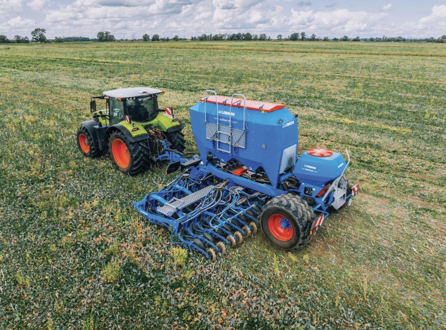 Lemken completes its seed drill technology range with the new Solitair NT