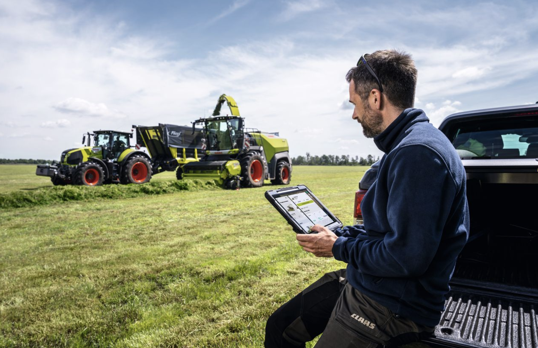 Technology update: Claas connect keeps forage operations connected