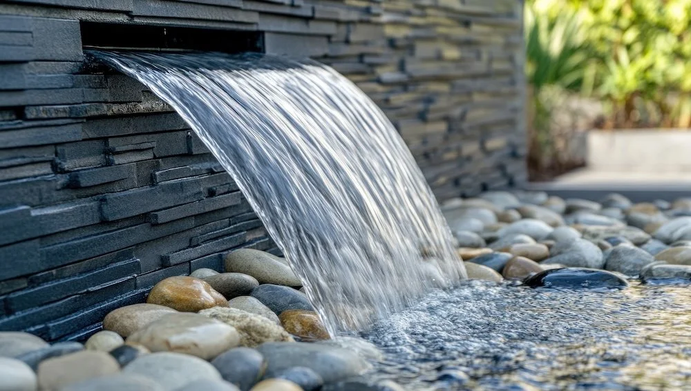 Picture of Water Feature Installation in Wheaton, IL | Apple Landscape Design