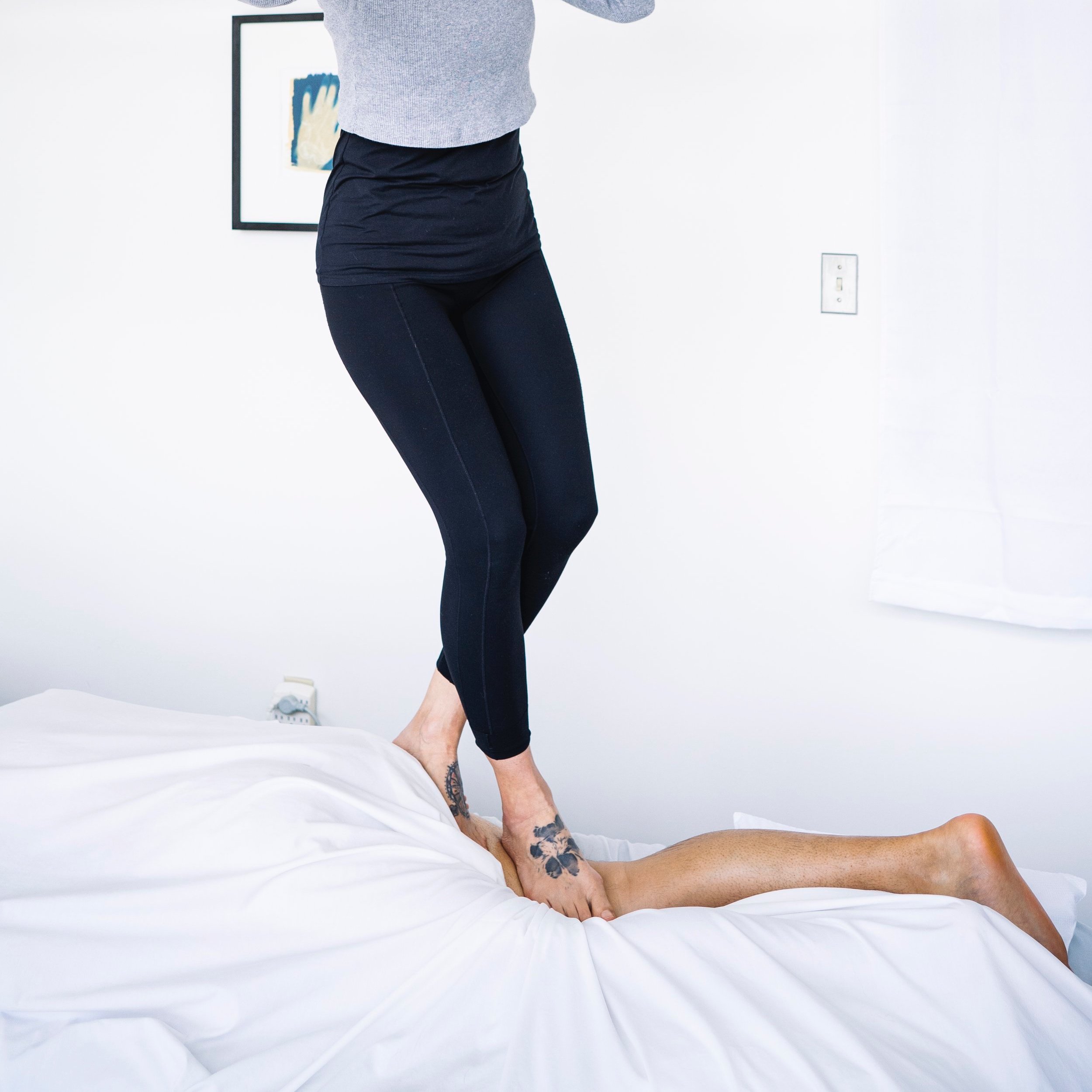 Clinical barefoot: lumbar, hips & Legs