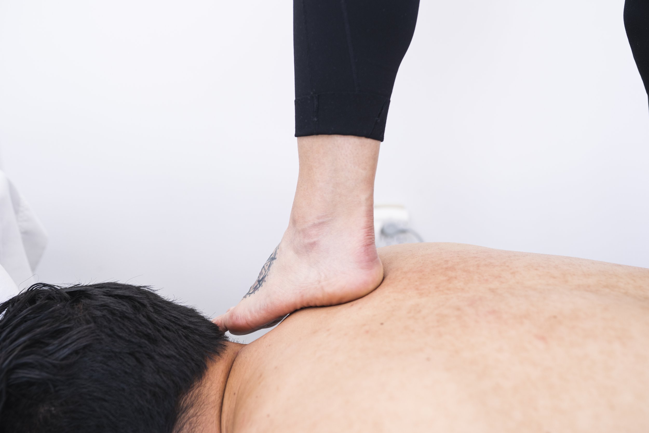 Clinical barefoot: Shoulders, back & Neck