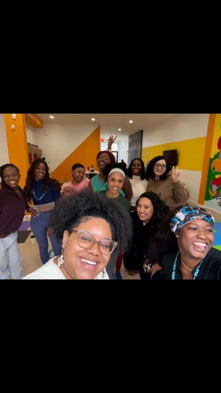 Oh the joys of sistahood 🥹
Sistahood & Meditation was truly such a beautiful event and I couldn’t have done it without my good sis @yogabrunchbabe 💕
Together we explored leaning into the practice of trust and surrender, holding and be