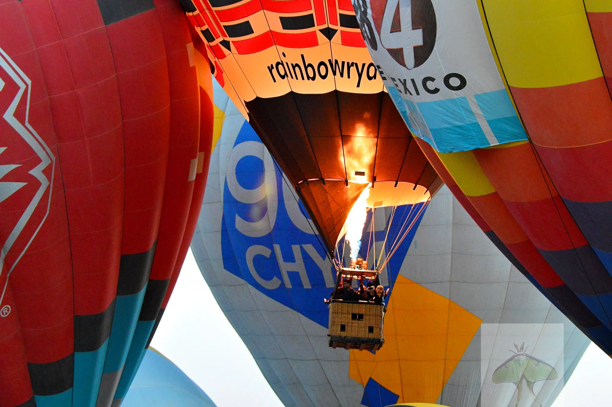 Igniting the Air - The International Balloon Fiesta, located in Albuquerque, New Mexico should definitely appear on your "bucket list."  The bright colors, shapes and sizes of the ginormous amount of hot air balloons will blow your mind!