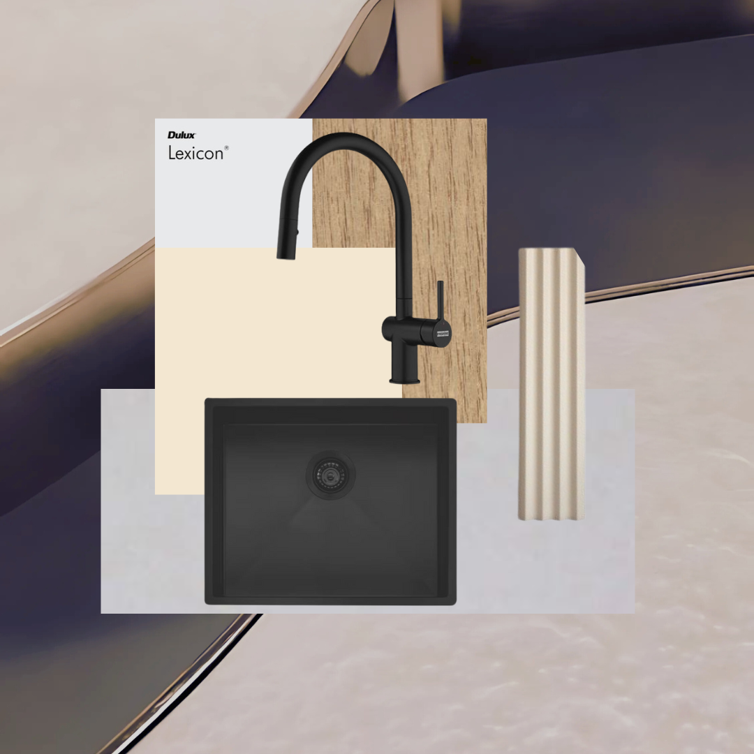 A mood board highlighting the color palette for Wilson's HQ.