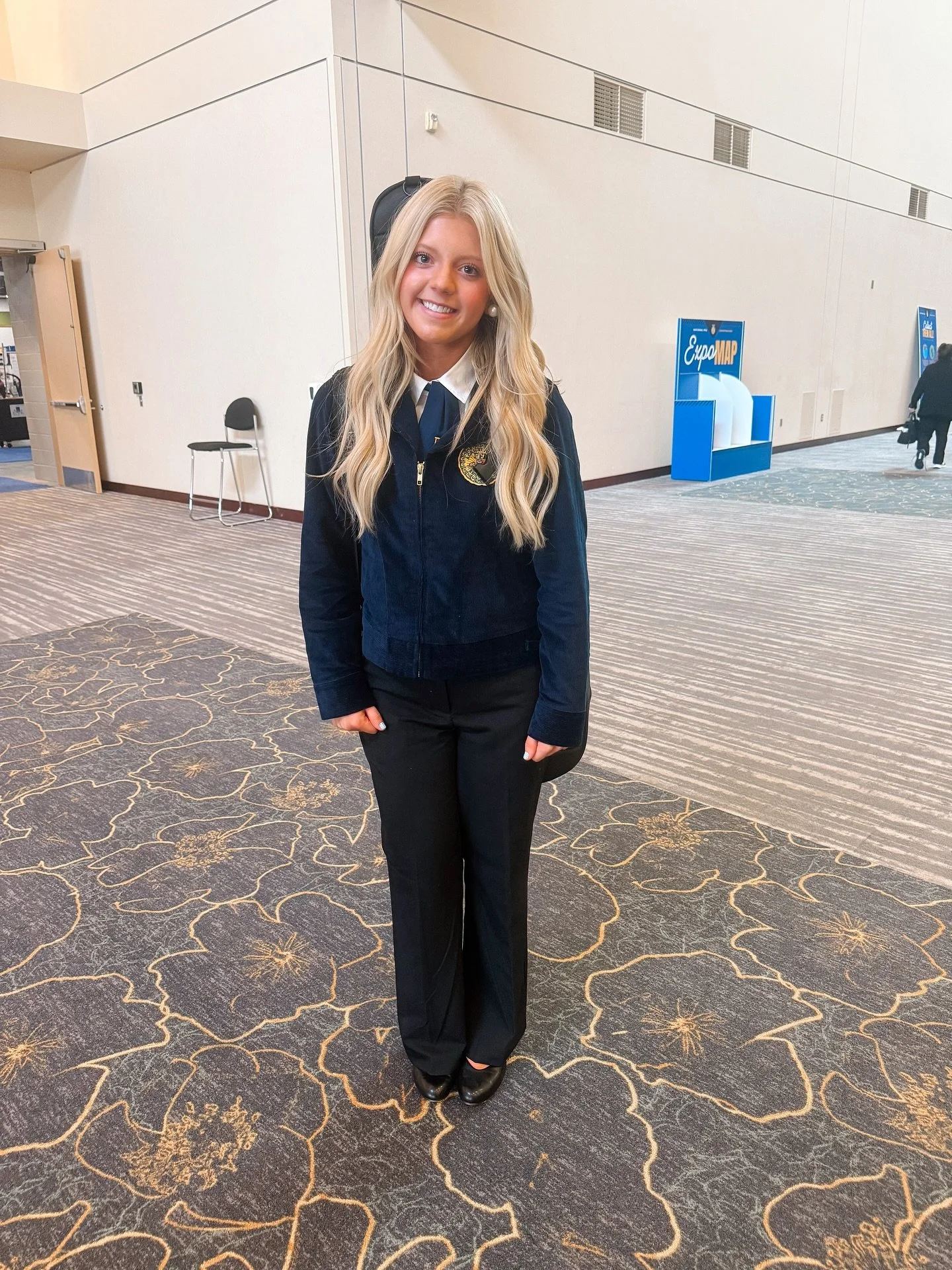 all smiles for making it to round 2 finals at @nationalffa !! 🥹✨🤍 #ffa25