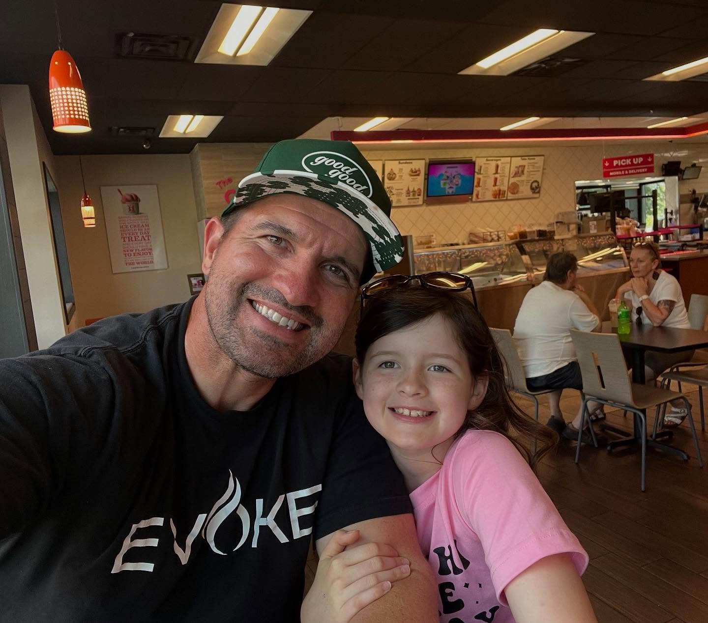 When you have 4 kids, any time you get with just ONE of them is quality, no matter what you&rsquo;re doing. It&rsquo;s a little breather for both dad and daughter, and this NINE YEAR OLD is growing up so fast, we need as many daddy-daughter dates as 