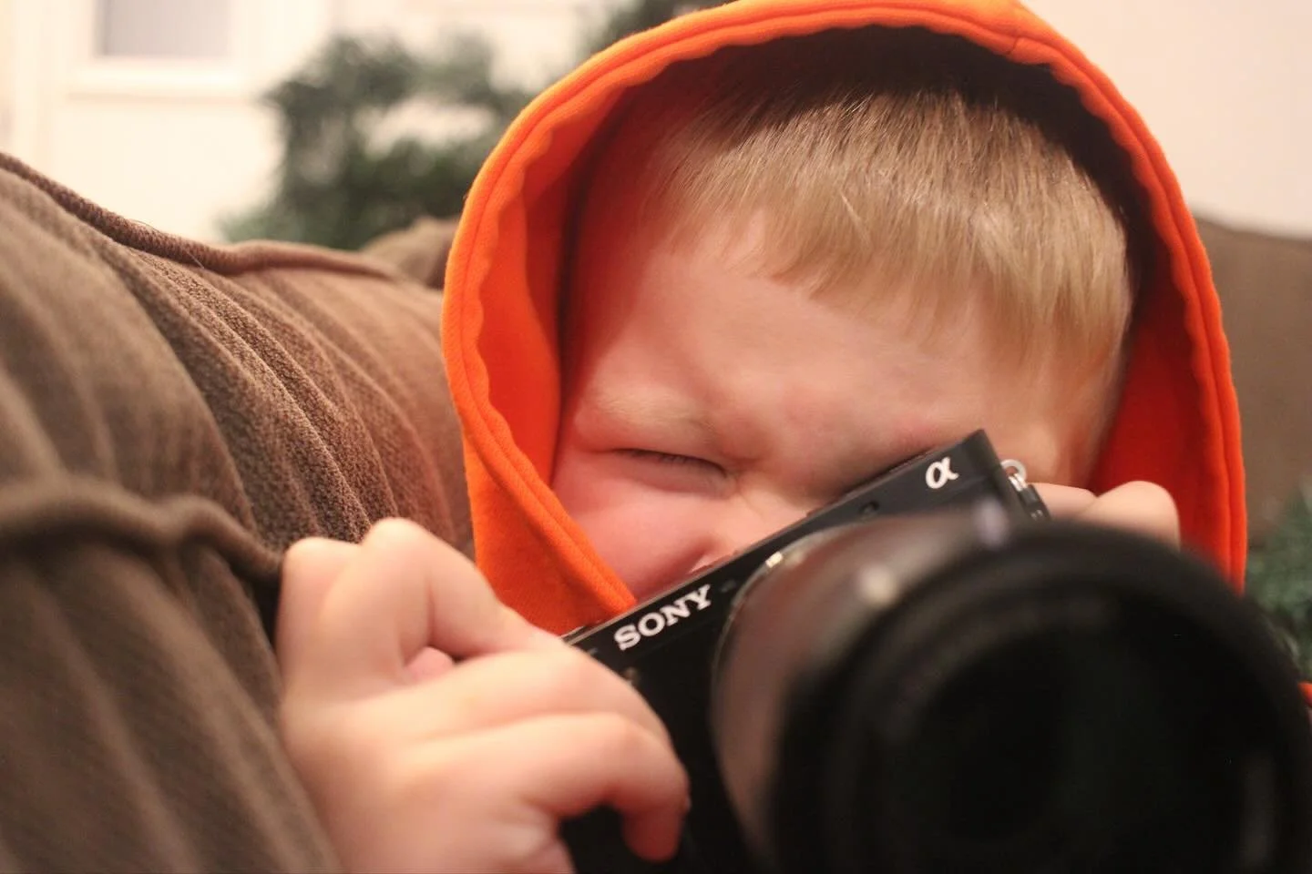 We let the kiddos run wild with cameras while we decorated for Christmas&hellip; yes, our tree is already up, and the kids turned out to be quite the photographers!