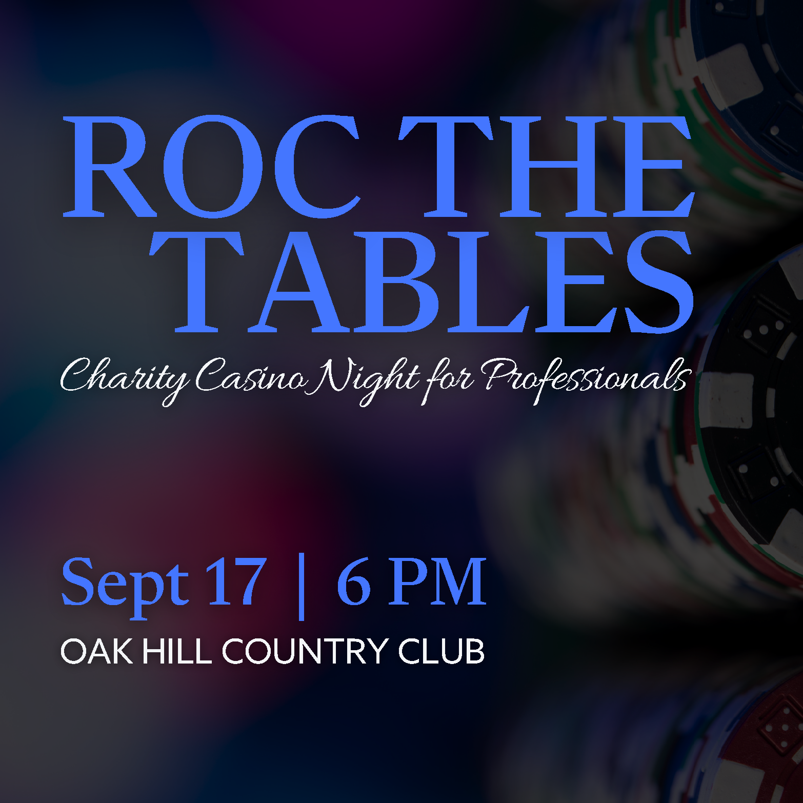 Roc The Tables: Charity Casino Night for Professionals