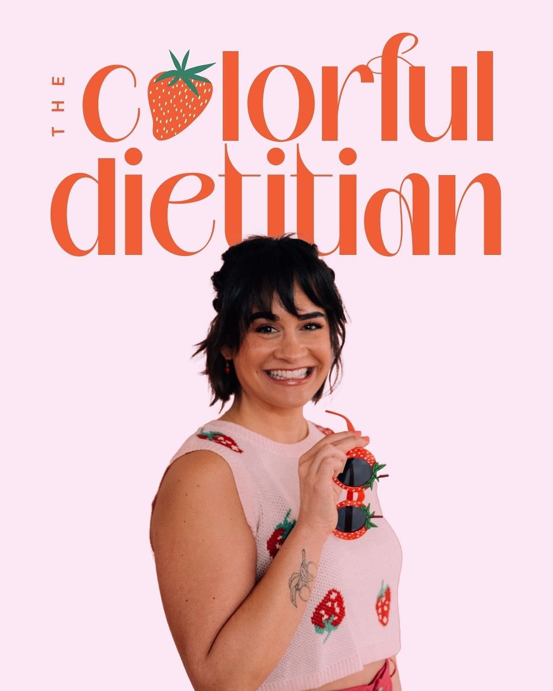 OMG OK it&rsquo;s *finally* time to announce that my private practice and website, The Colorful Dietitian, is live!!!🥳

I&rsquo;ve always known I was going to run my own show and I truly couldn&rsquo;t be more excited (and scared!) to launch my nutr