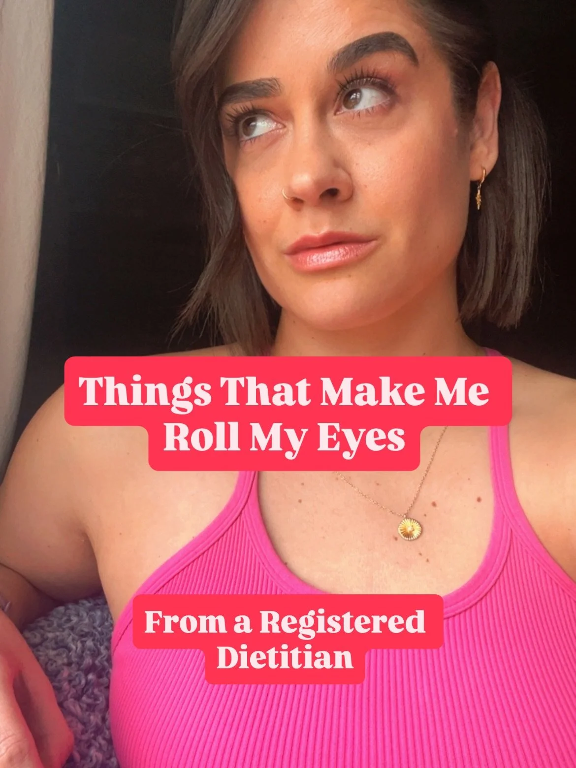 If I roll my eyes any harder, they&rsquo;re going to get stuck🙄