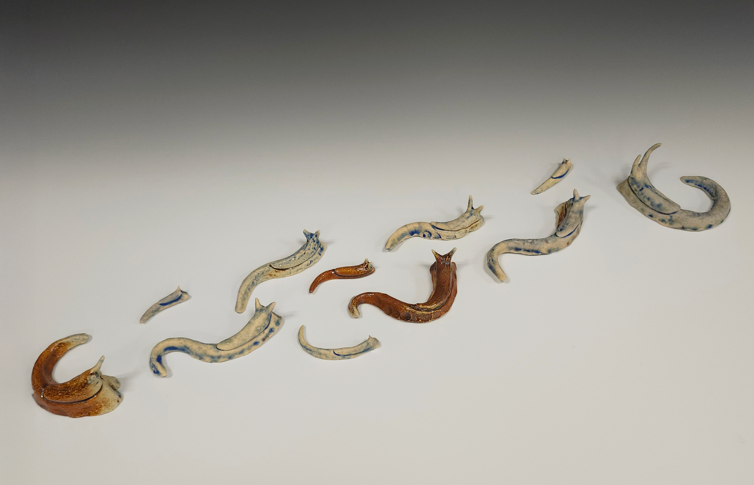 Persistence, 2025, Sizes Vary, Ceramic, Soda Fired