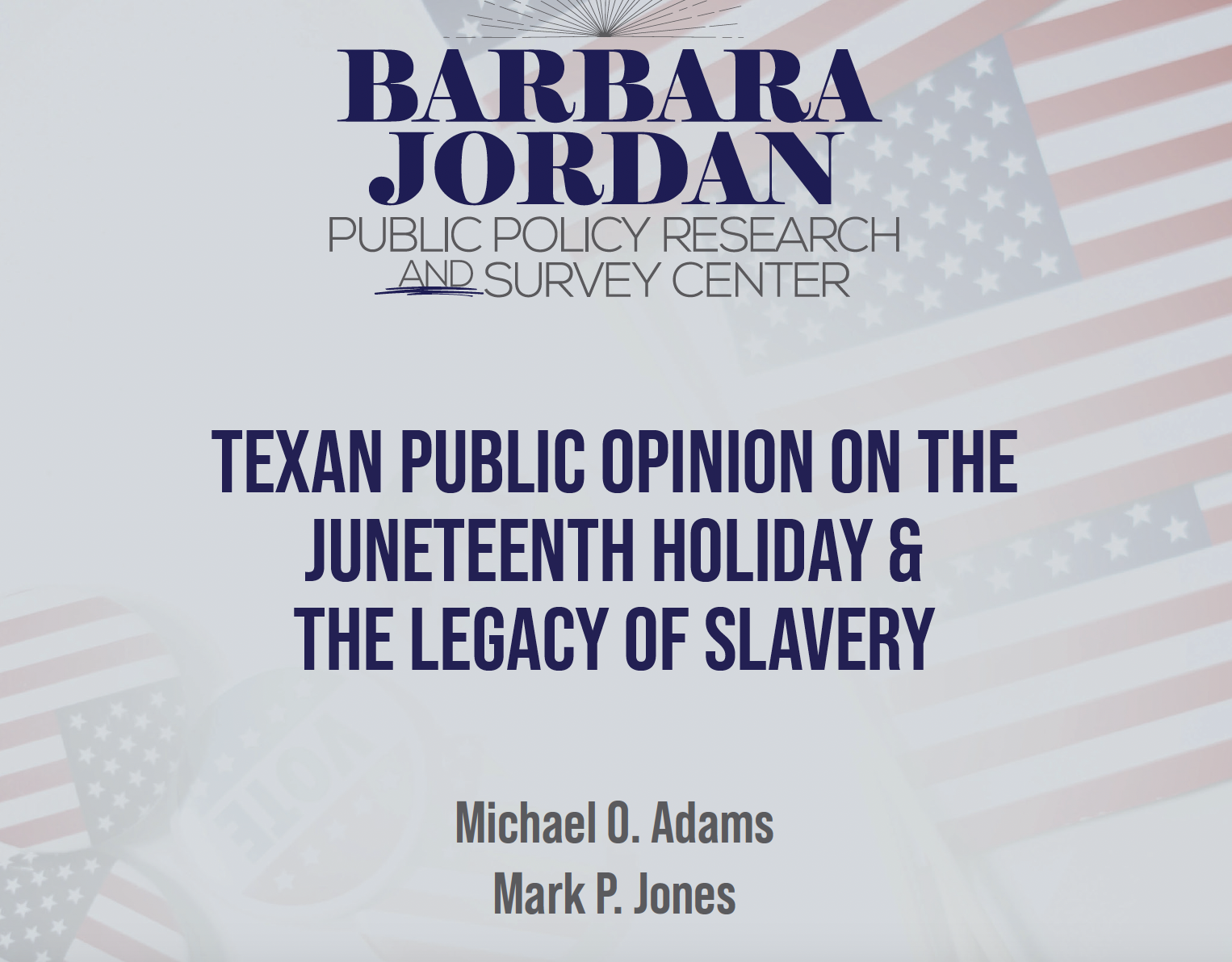 What Texans Really Think About Juneteenth & the Legacy of Slavery