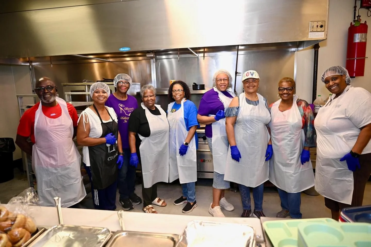 Today is May 16, the third Saturday of the month, and once again Mary Ministries&mdash;along with the Booker T. Washington Class of 1973&mdash;showed up with love. They cooked, served, and poured into our clients with their generous hearts.
 
Thank y