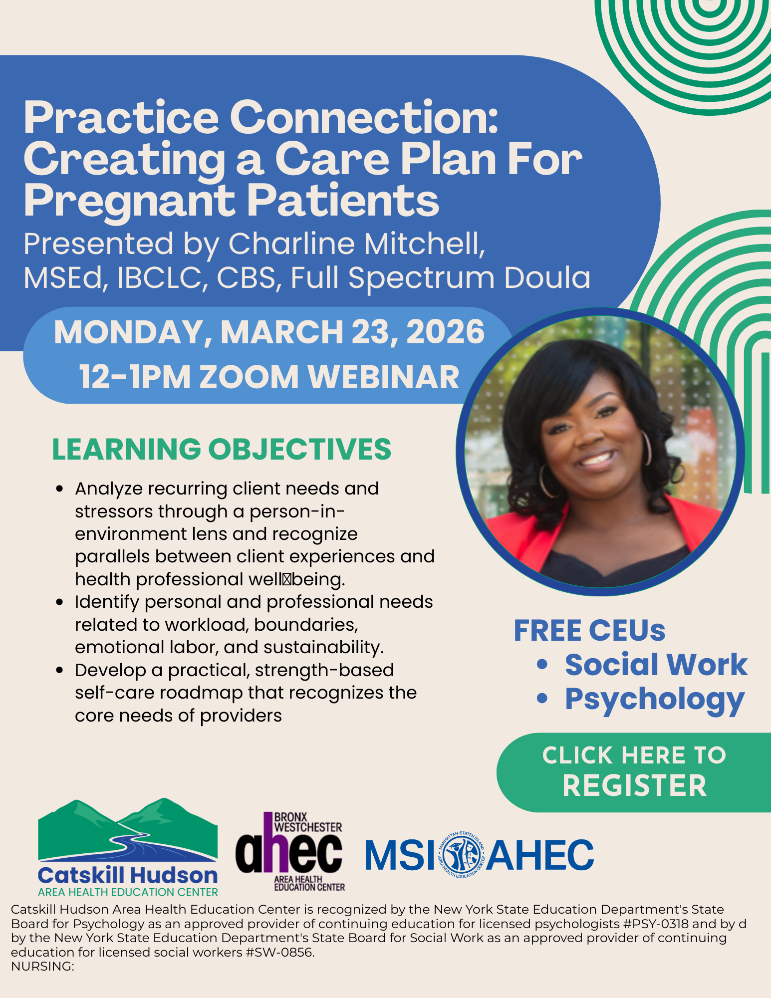 Practice Connection: Creating a Care Plan for Pregnant Patients