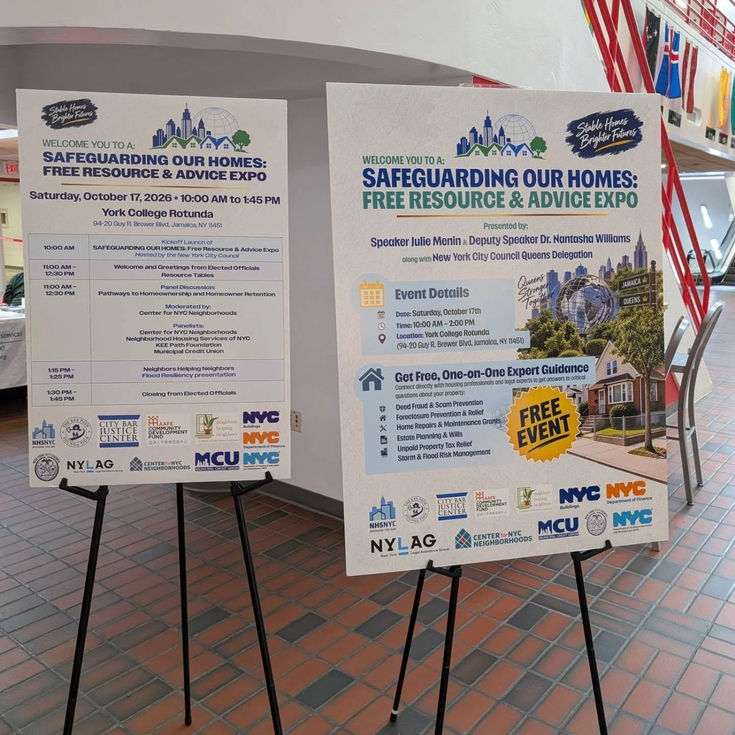 Day 374 of 1,000 | 1000 Days to Build a Birth Center Campaign

Sometimes, one opportunity leads to another! We were excited to stop by the Homeownership Workshop hosted at York College and connect with dynamic housing counseling agencies and programs