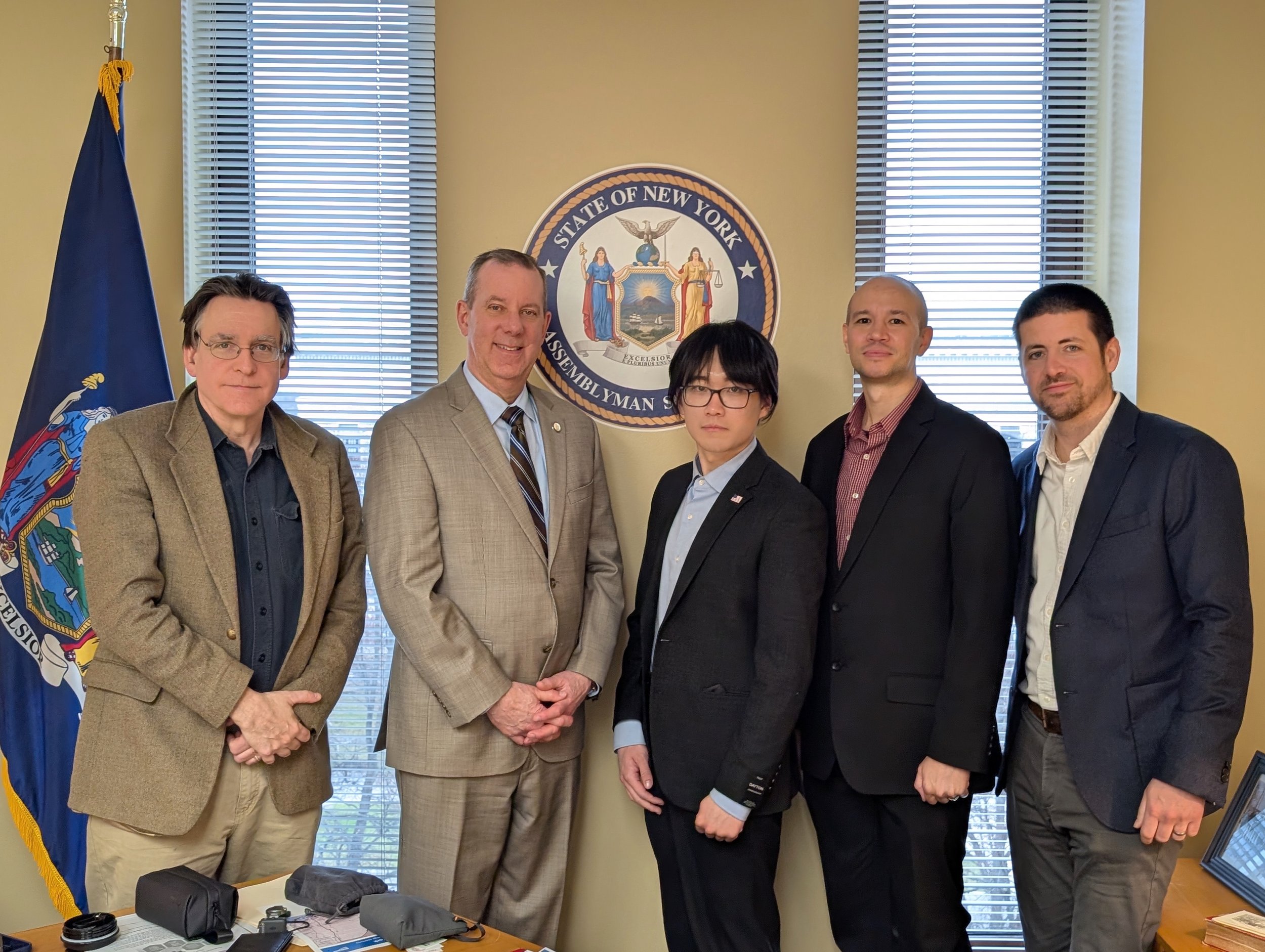 Briefing at New York State Capitol