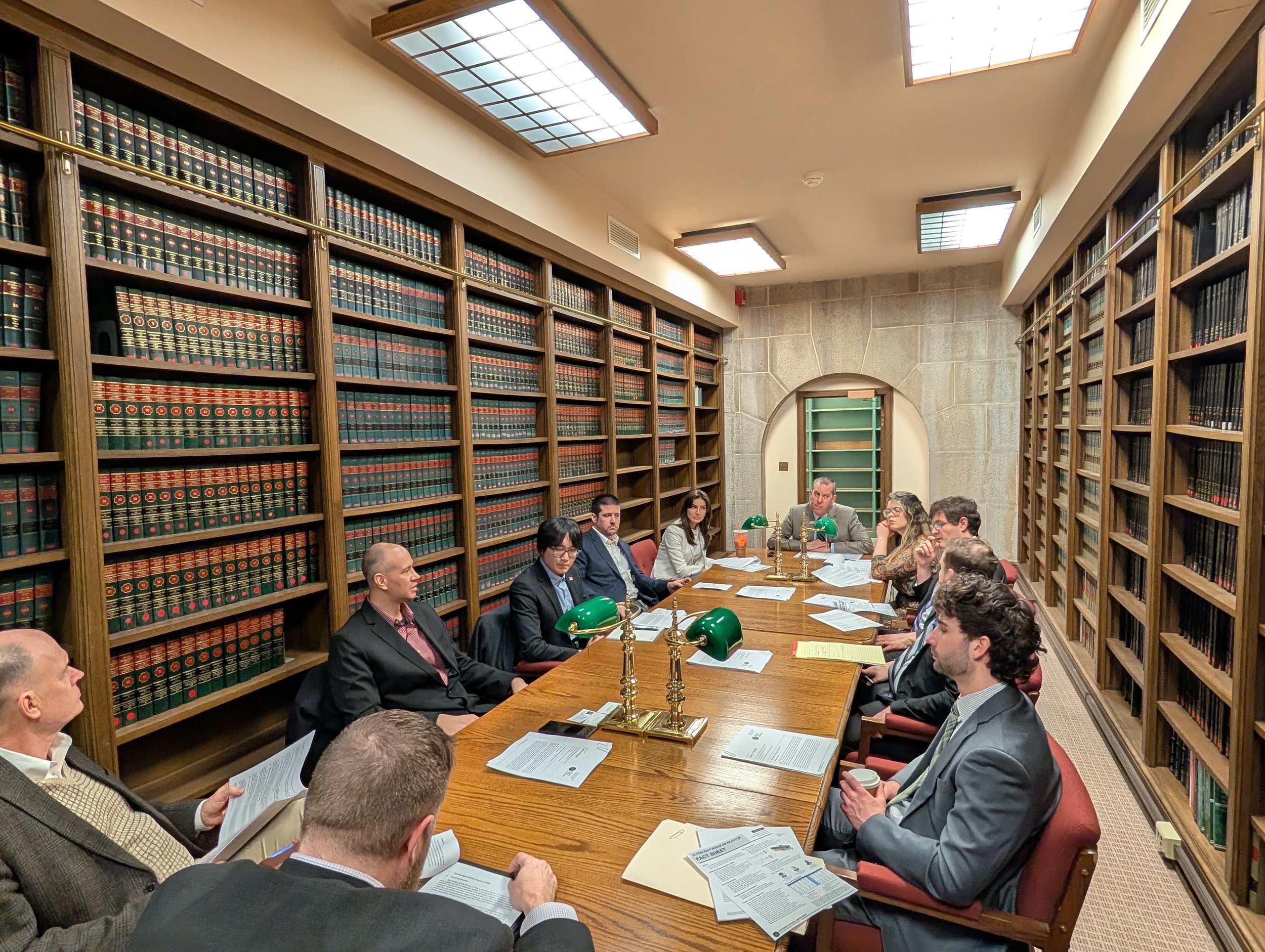 Briefing at New York State Capitol