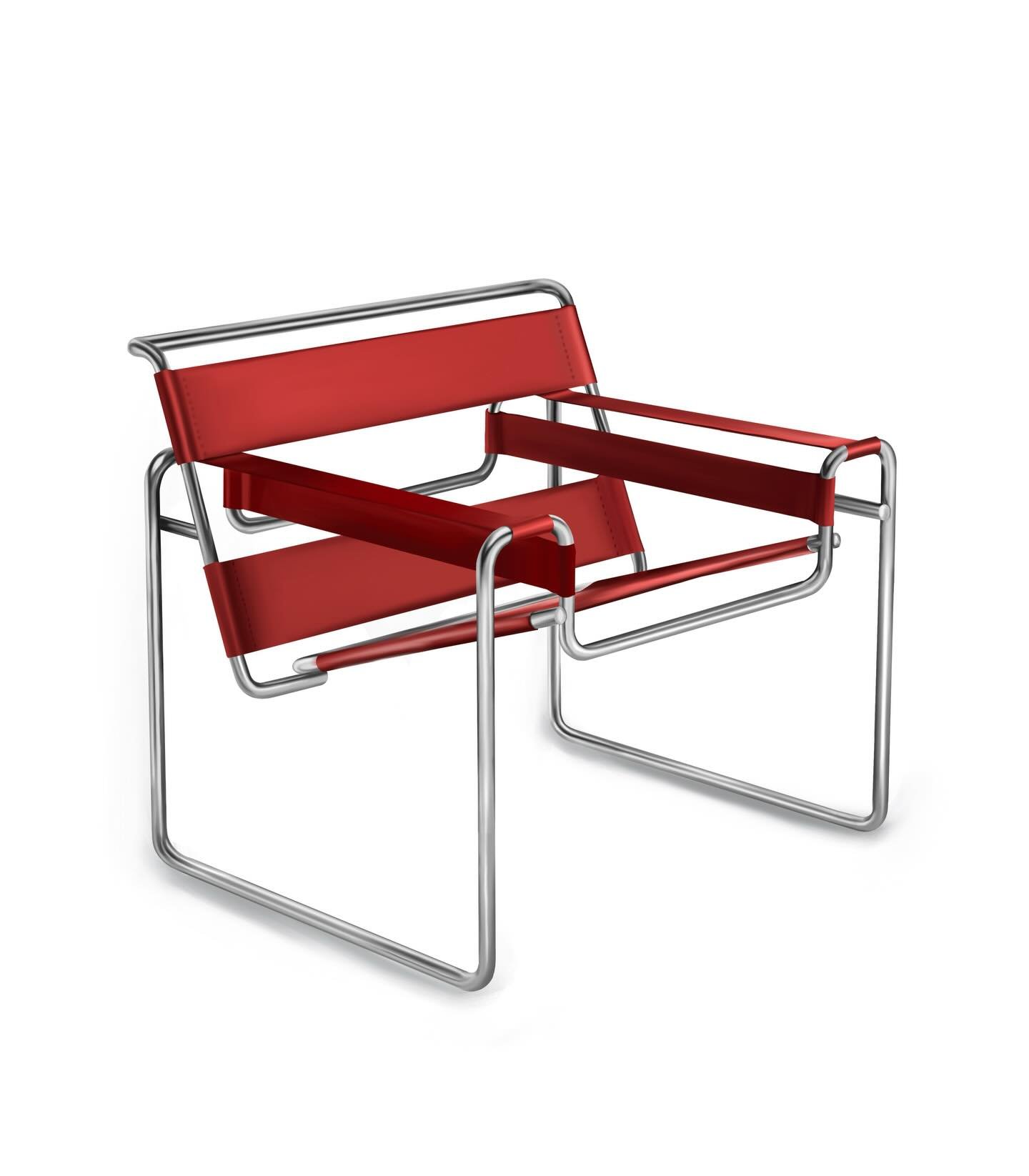 The Wassily Chair by Marcel Breuer