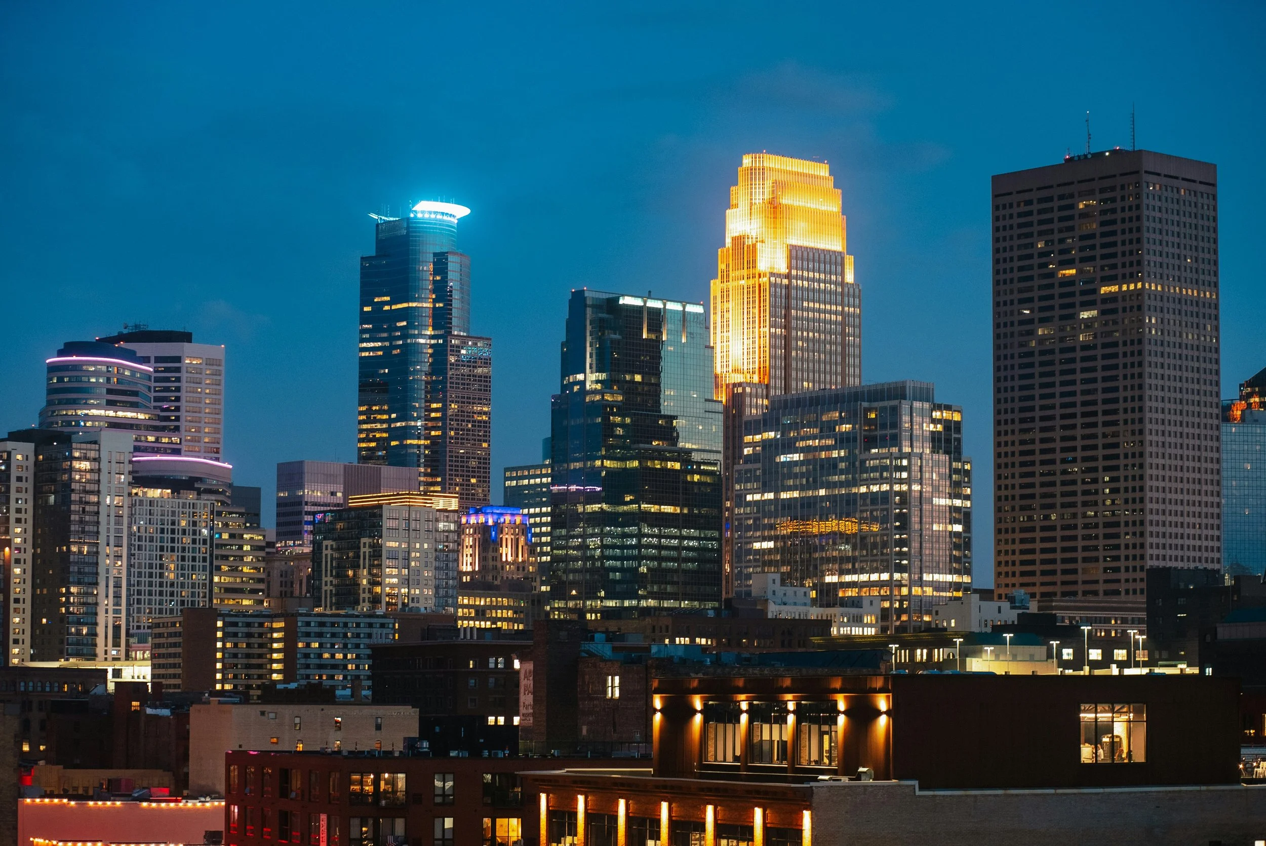 Minneapolis Minnesota real estate investor email list audience across the downtown skyline and riverfront with targeted property investors and real estate professionals in Minneapolis MN