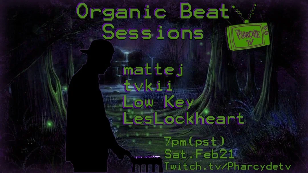 If you happen to miss the @organicbeatsessions stream on Saturday , make sure you tun in tonight starting at 7pm with @matt.e.j , @cor_don_  @tvkii and @lockheartles putting on a clinic..

After the beat stream stay with us as we have our weekly rebr