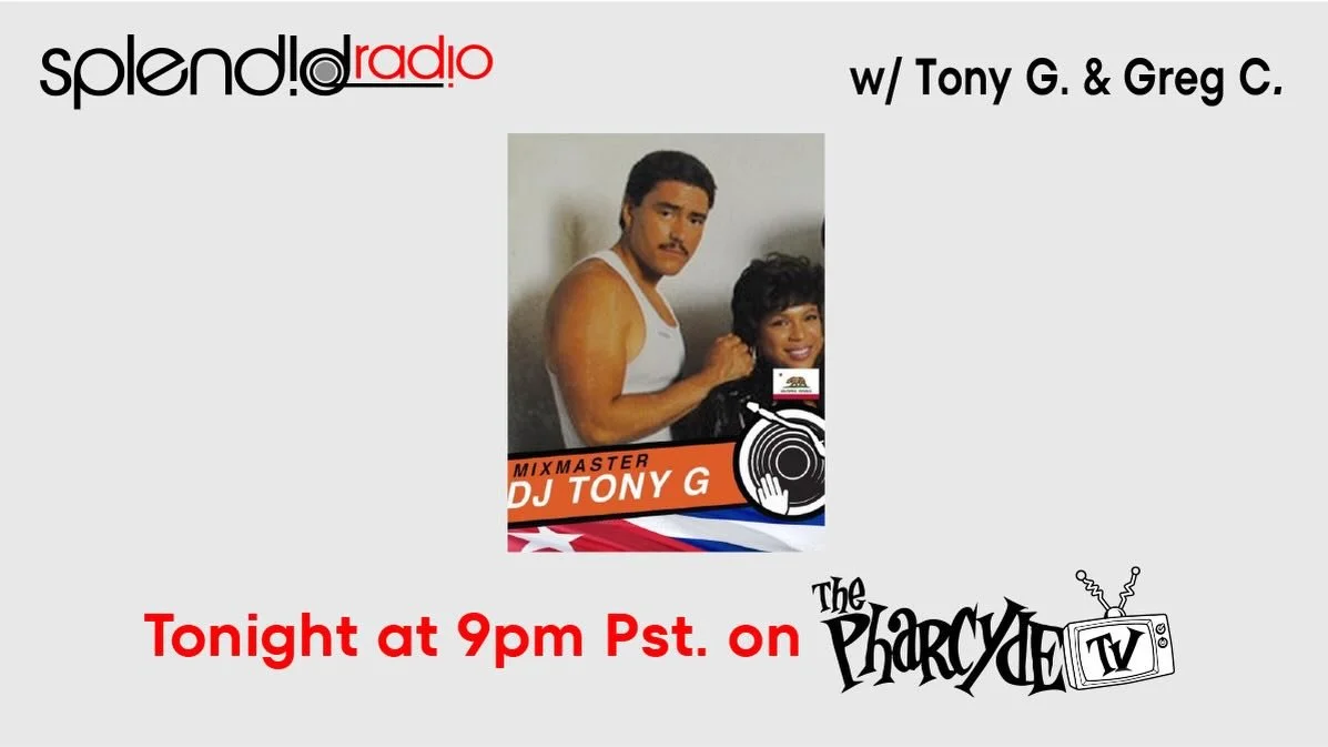 History is to be shared . If you missed it last week @splendidradio had the privilege to sit down with Mix Master legend @djtonyg to talk about some of LA&rsquo;s most classic memories on #KDAY .. 

Make sure you tune in tonight at 9pm PST to catch t
