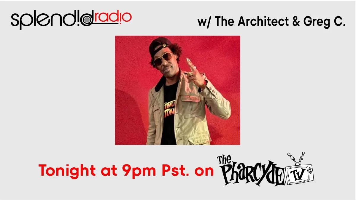 Tonight we rebroadcast @splendidradio with guest @the_architecthhp discussing his journey in the industry and how he was able to politic working with @stonesthrow &hellip;

After the chat check out @djoggy supplying the #splendidmix  for the close ou