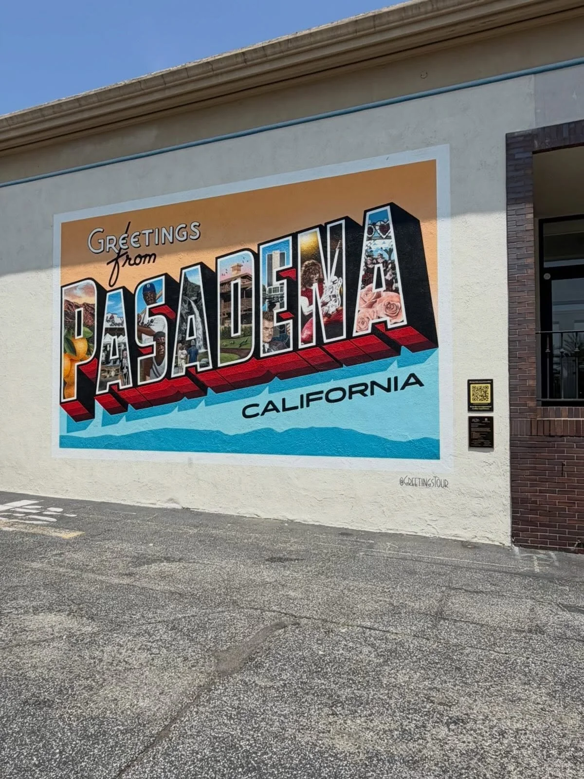 IT&rsquo;S OUT TODAY &hellip; Welcome To Pasadena.. 

Check out the track I did for Pasadena City&rsquo;s Mural ..
If you stop by the mural scan the QR code for the VR experience while@the music plays in the background .
Stop by @store242 next door a