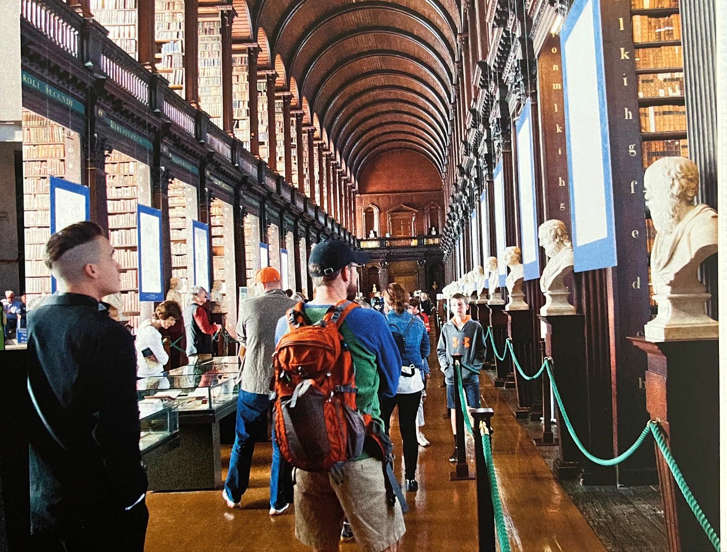 Preserving the Books in Trinity’s Old Library