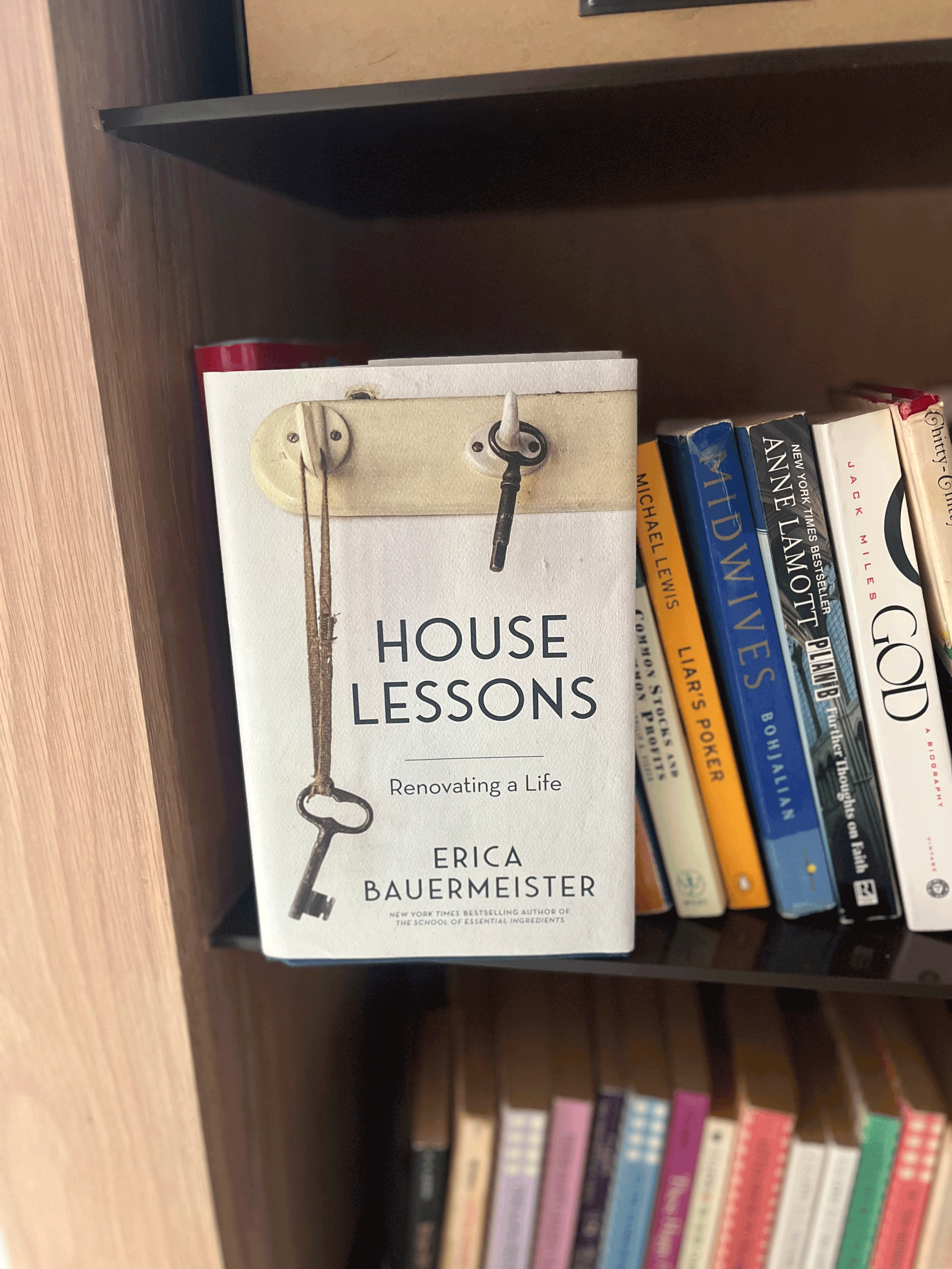 Birthday Book Recs 19/50 : House Lessons: Renovating a Life by Erica Bauermeister
