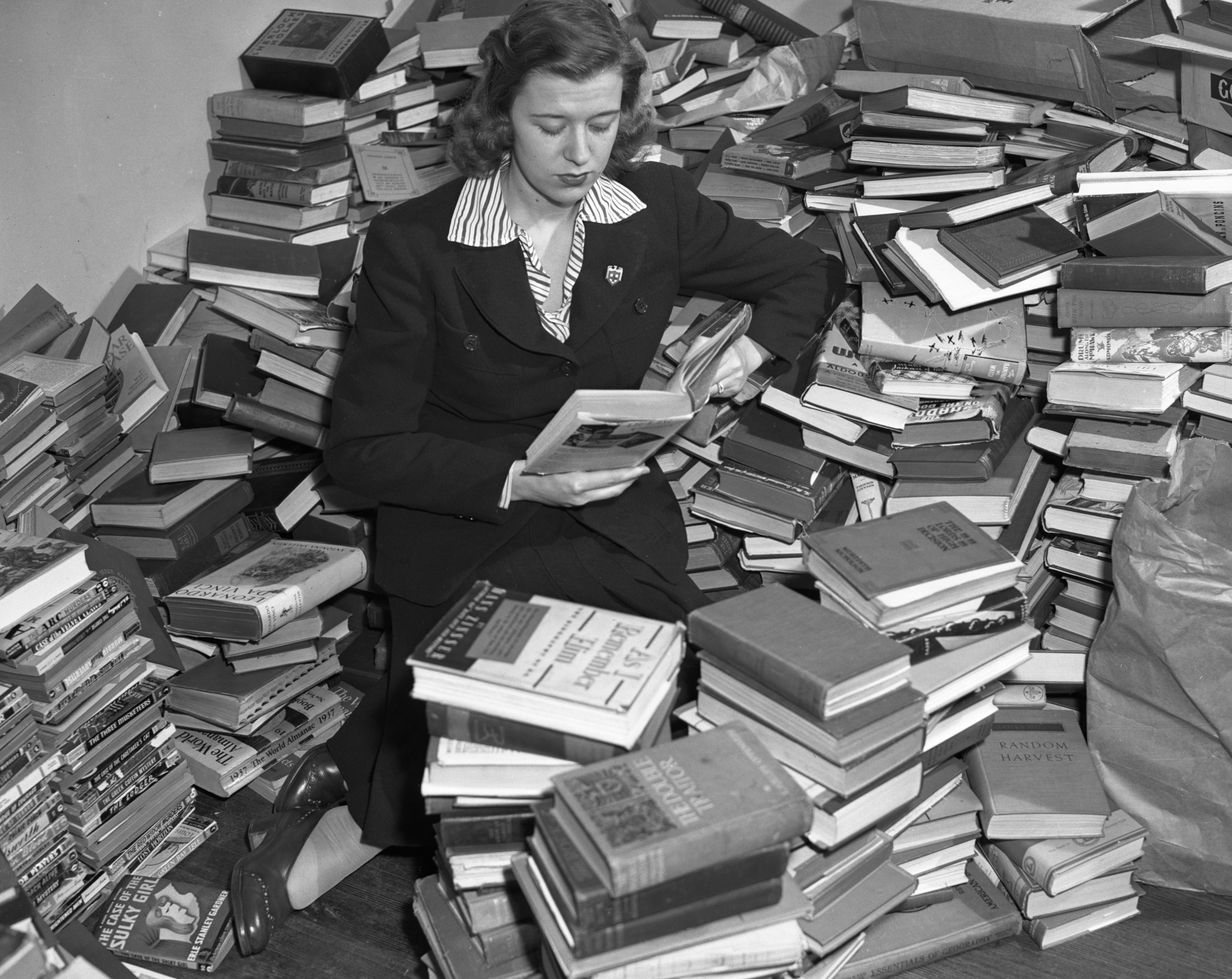 Surrounded by Books: The Victory Book Campaign