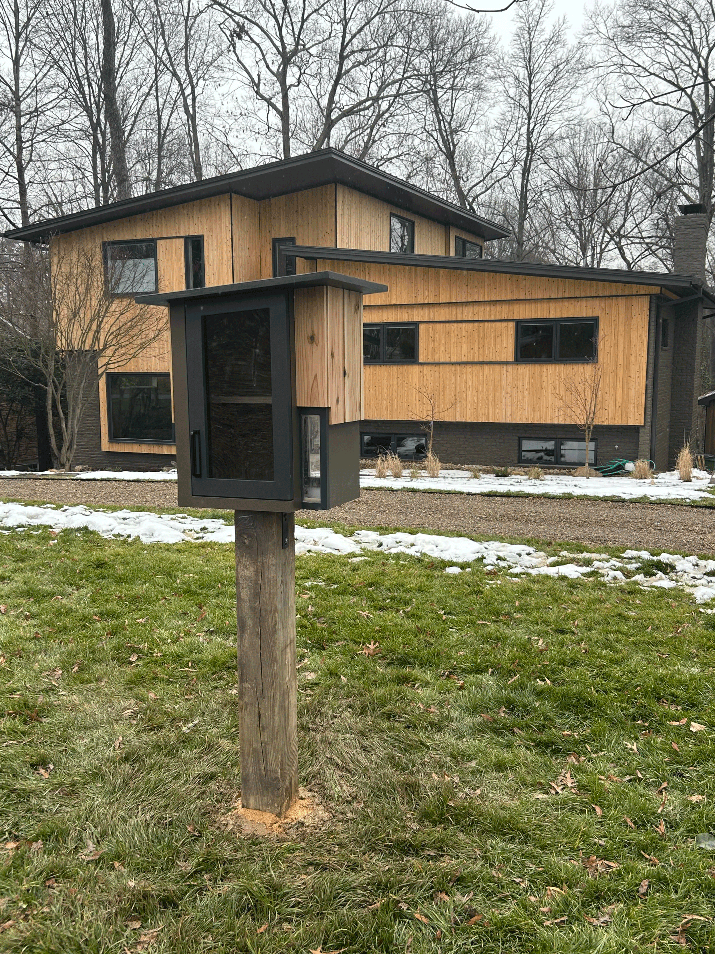 The Debut of a New Little Free Library