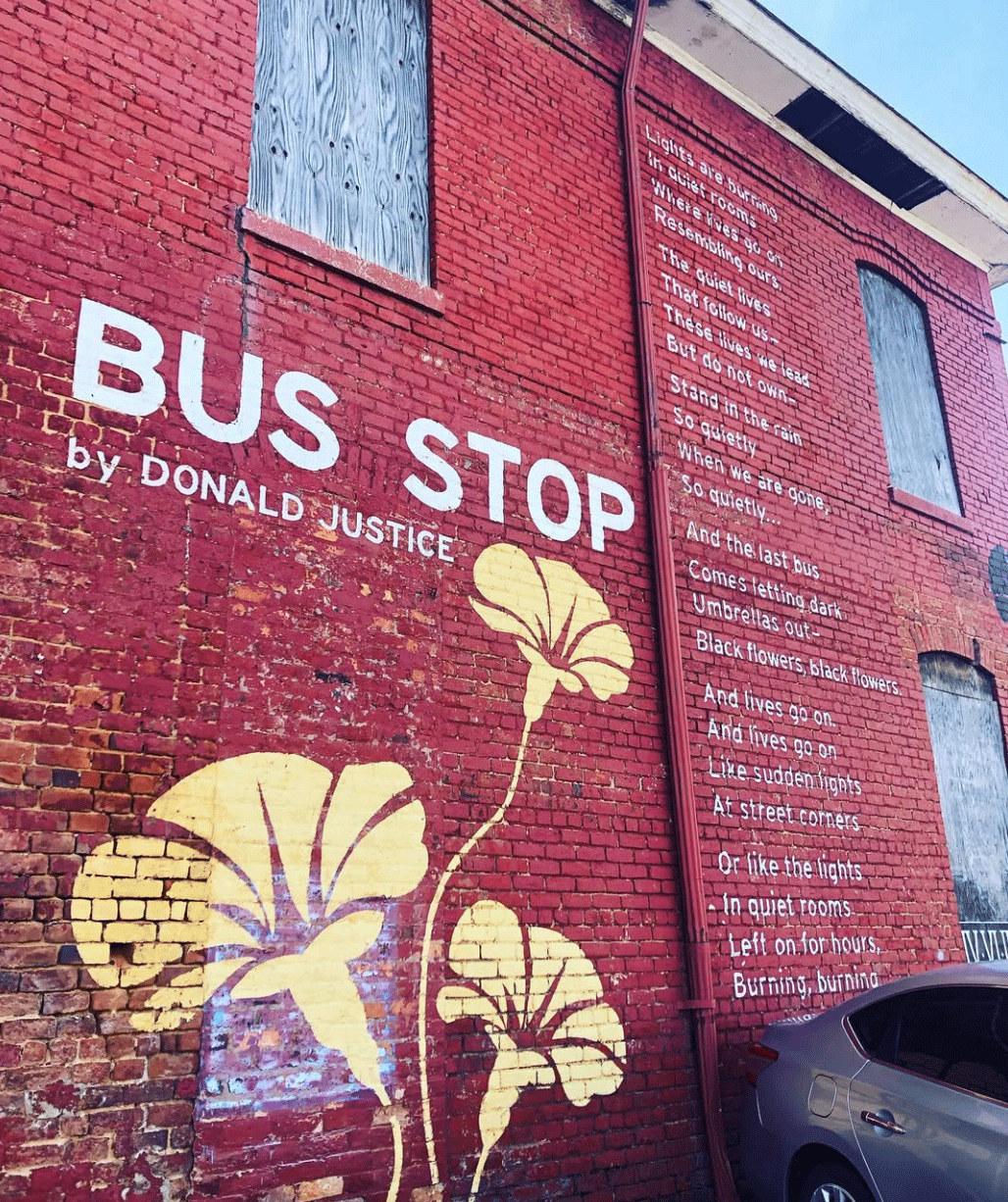 Bus Stop by Donald Justice