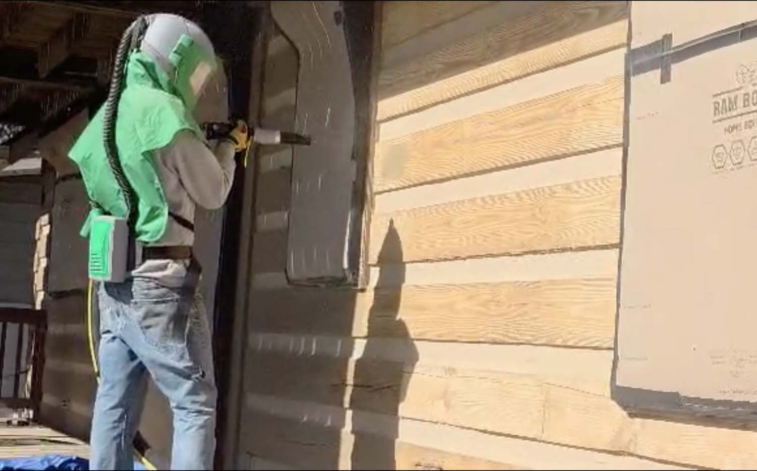 Media blasting that paint off...