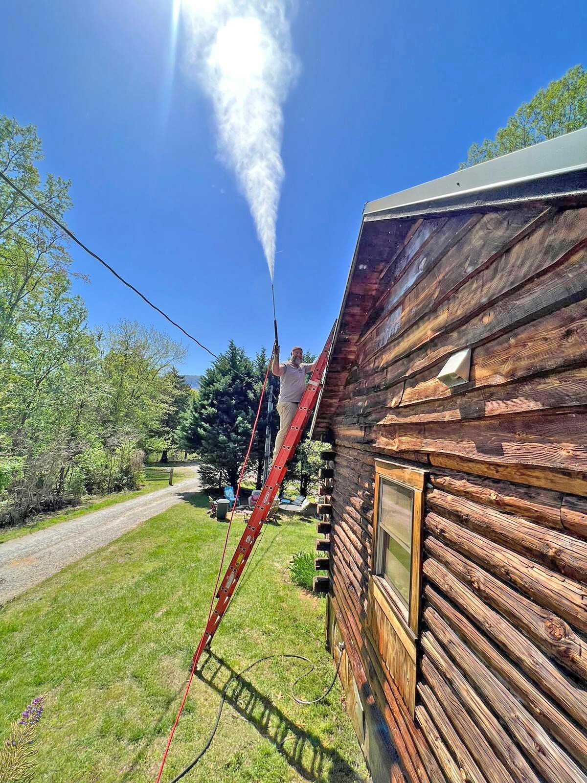 A good power wash and recoat can sometimes be just what a property needs.
