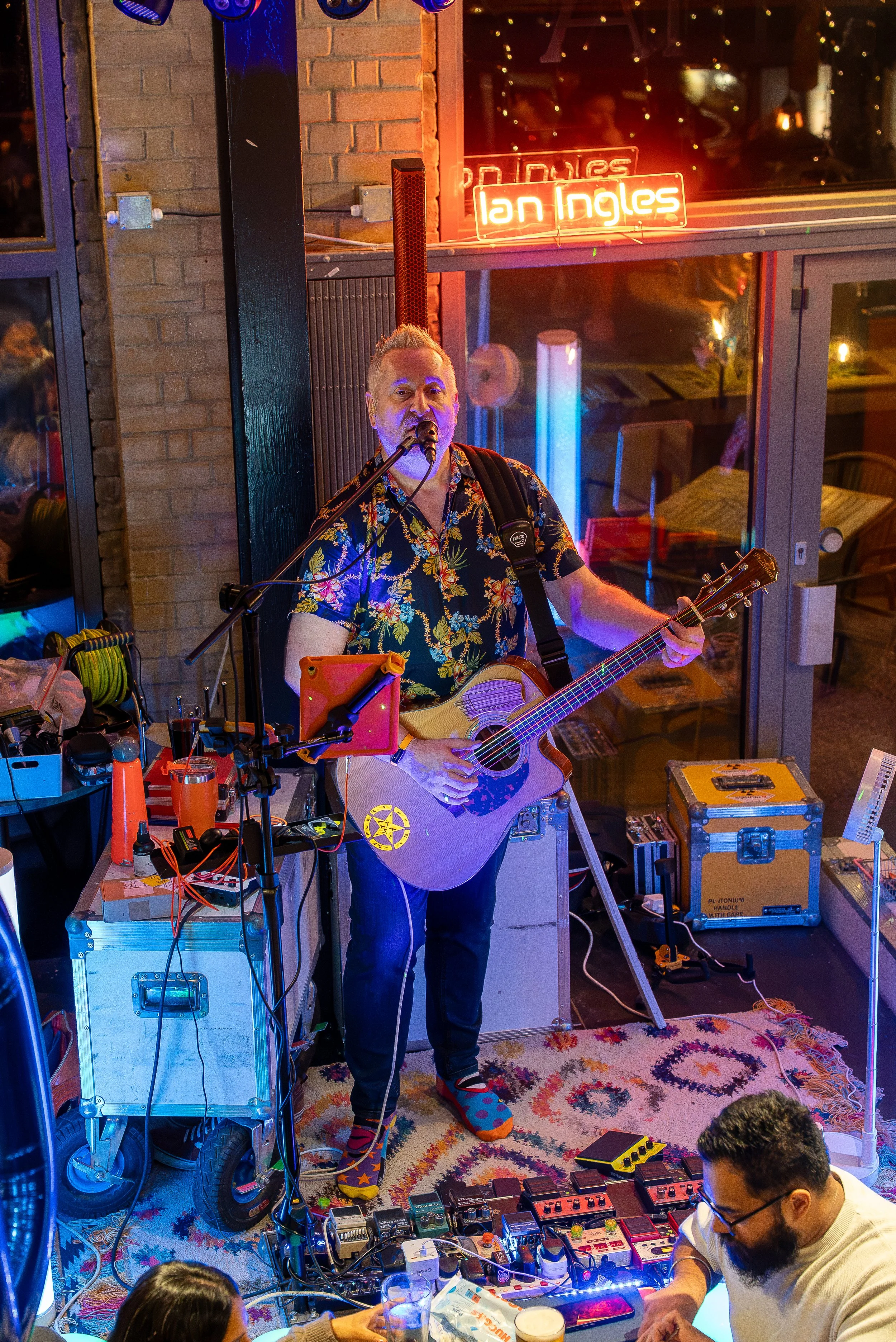 Ian Ingles live at Gurkha Fire